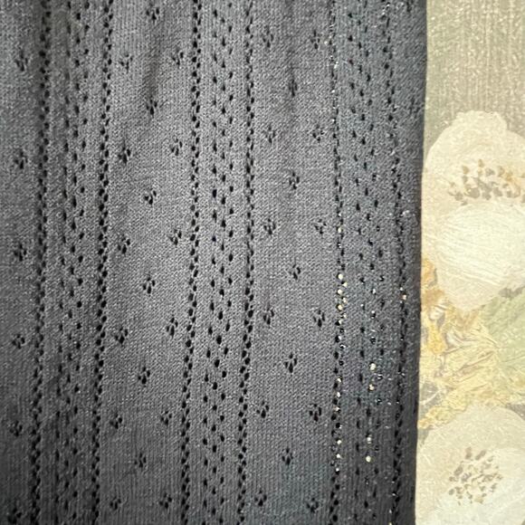 Marc Jacobs The Camisole Pointelle Tank in Black Size‎ Small - Picture 6 of 7